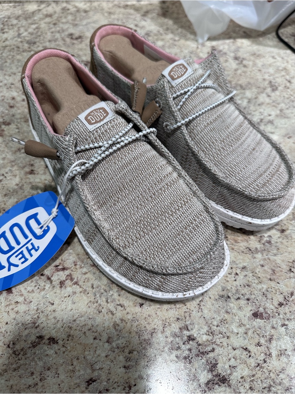 Hey Dude Wendy Sport Mesh Sneakers Walnut W5